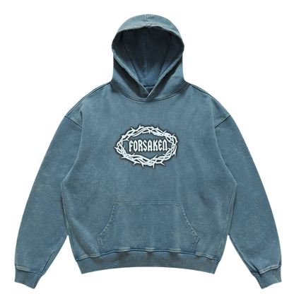 ‘PERISH 30’ Unisex Super Heavyweight Oversized Faded Hoodie(440GSM)
