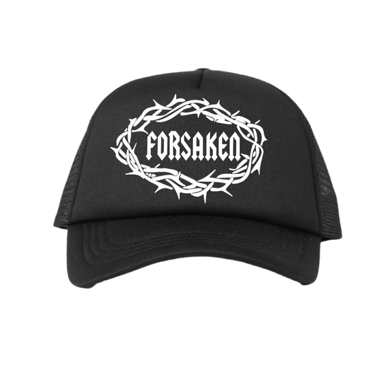 ‘Forsaken’ Black Foam Trucker Hat