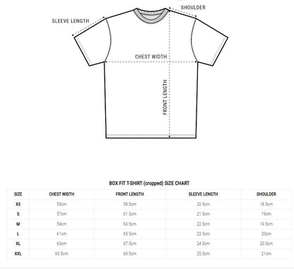 ‘Test Dummy’ Unisex Short-Sleeved Oversized Cropped T-Shirt