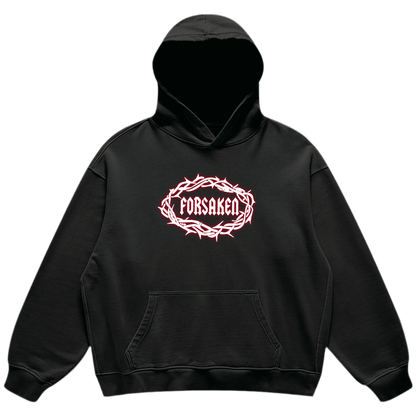 ‘Pain Killer’ Unisex Super Heavyweight Oversized Retro Hoodie